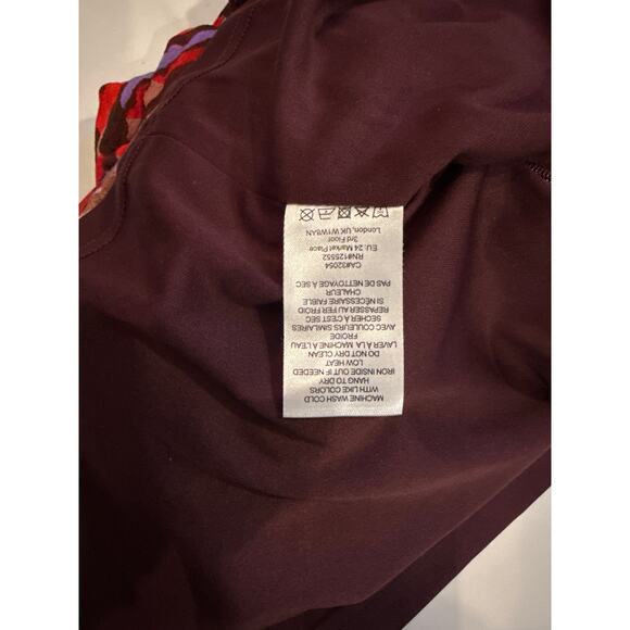 Anthropologie Dolan Left Coast Collection Ruched Ruffle Mini Skirt Sz M - Picture 5 of 8